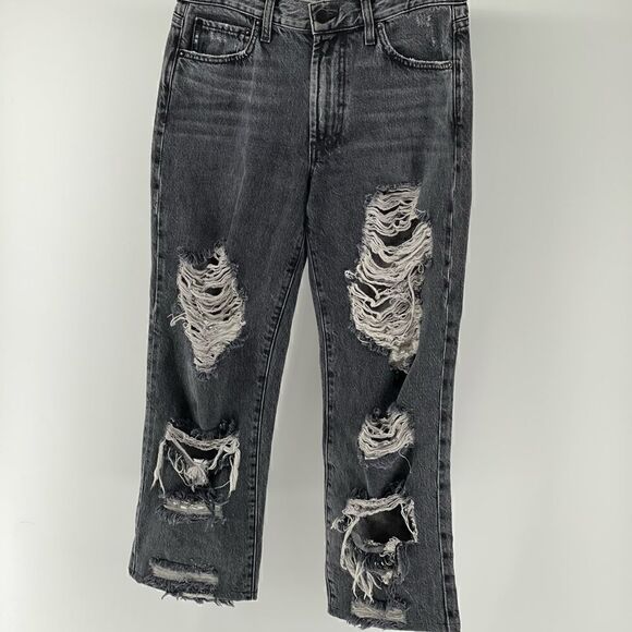 ALICE + OLIVIA jeans distressed crop size 27 - Picture 15 of 16